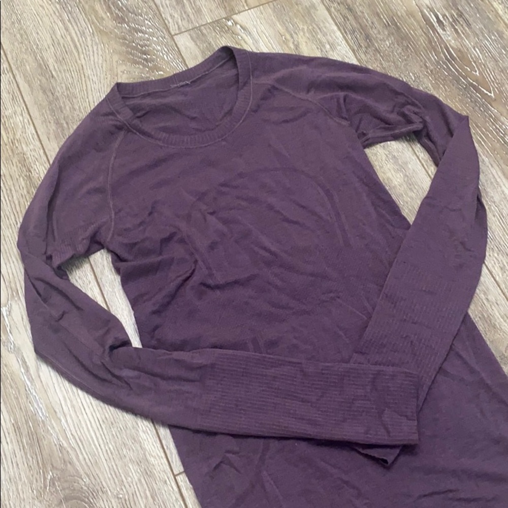 Lululemon Swiftly Long Sleeve Purple